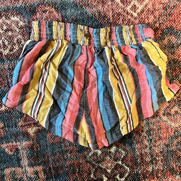RIPCURL Rainbow Striped Beach Shorts - Picture 6 of 7